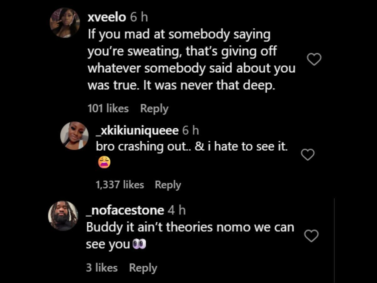 Netizens discuss the rapper's interaction with Dreezy and his running away with her phone. (Image via Instagram/@theneighborhoodtalk)